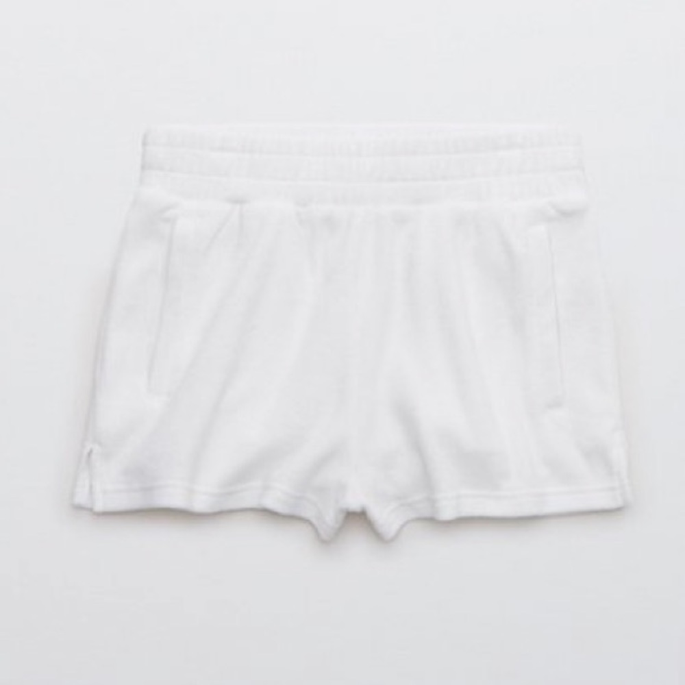 offline by aerie summer terry shorts